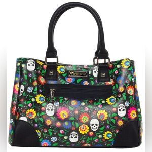 Loungefly Colorful Skull Purse Super cute in excellent condition.